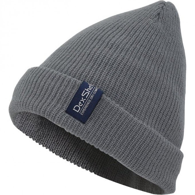 Шапка водонепроницаемая DEXSHELL Watch Beanie серый, one size DH322GRY Шапка водонепроницаемая DEXSHELL Watch Beanie серый, one size DH322GRY