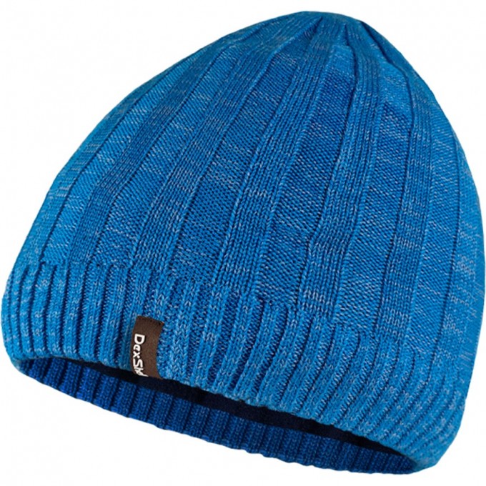 Bодонепроницаемая шапка DEXSHELL HEATHERED RIB KNIT BEANIE синий DH32405MAL Bодонепроницаемая шапка DEXSHELL HEATHERED RIB KNIT BEANIE синий DH32405MAL