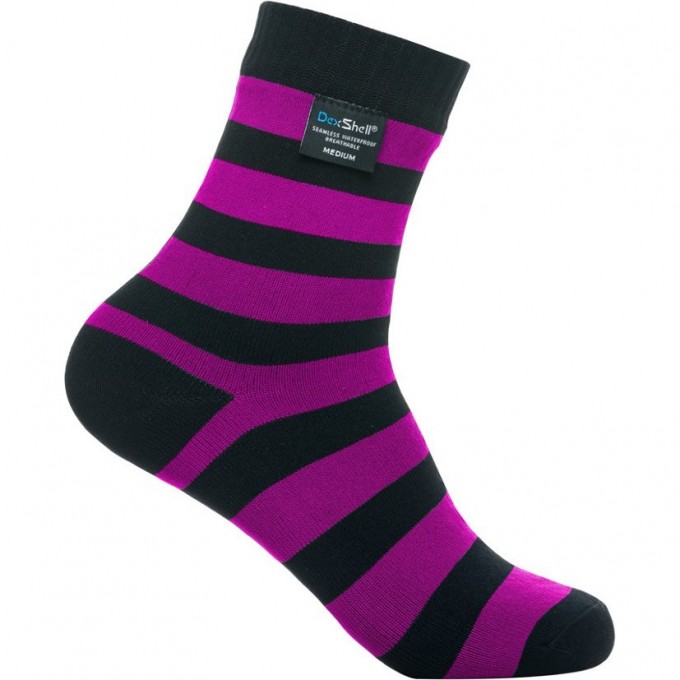Носки водонепроницаемые DEXSHELL Ultralite Bamboo Sock Black-Pink DS643P, размер S DS643PS Носки водонепроницаемые DEXSHELL Ultralite Bamboo Sock Black-Pink DS643P, размер S DS643PS
