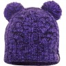 Шапка водонепроницаемая детская DEXSHELL с бубонами DH572 фиолетовая, one size