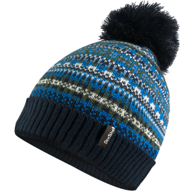 Шапка водонепроницаемая DEXSHELL Beanie Fair Isle, DH362BLU синяя S/M 56-58 см DH362BLUSM Шапка водонепроницаемая DEXSHELL Beanie Fair Isle, DH362BLU синяя S/M 56-58 см DH362BLUSM