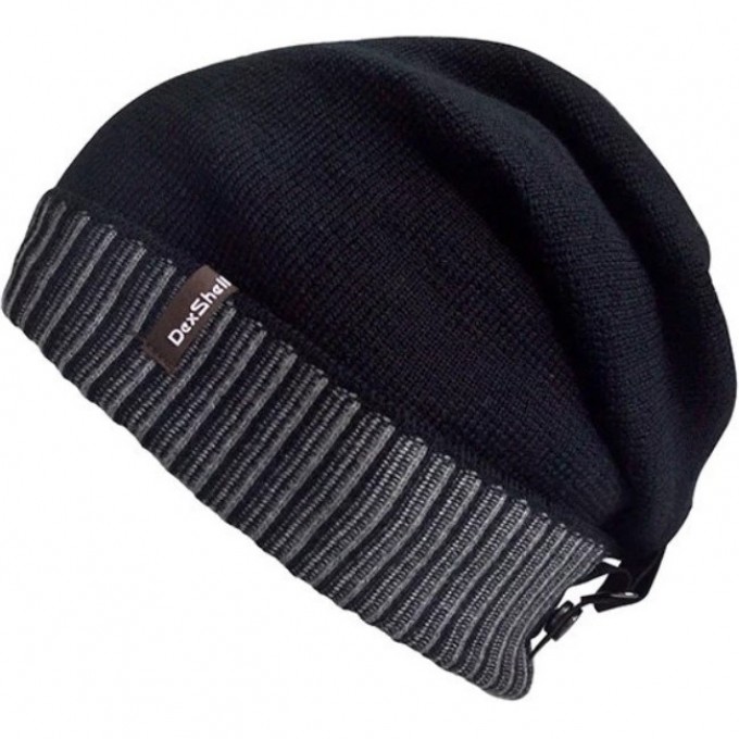 Шапка водонепроницаемая DEXSHELL Beanie Slouch Back DH382, размер S-M DH382B Шапка водонепроницаемая DEXSHELL Beanie Slouch Back DH382, размер S-M DH382B