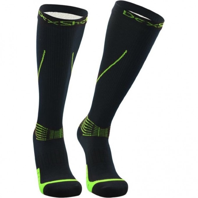 Водонепроницаемые носки DEXSHELL Mudder M (39-42), Черные с желтыми полосками DS635HVYM Водонепроницаемые носки DEXSHELL Mudder M (39-42), Черные с желтыми полосками DS635HVYM