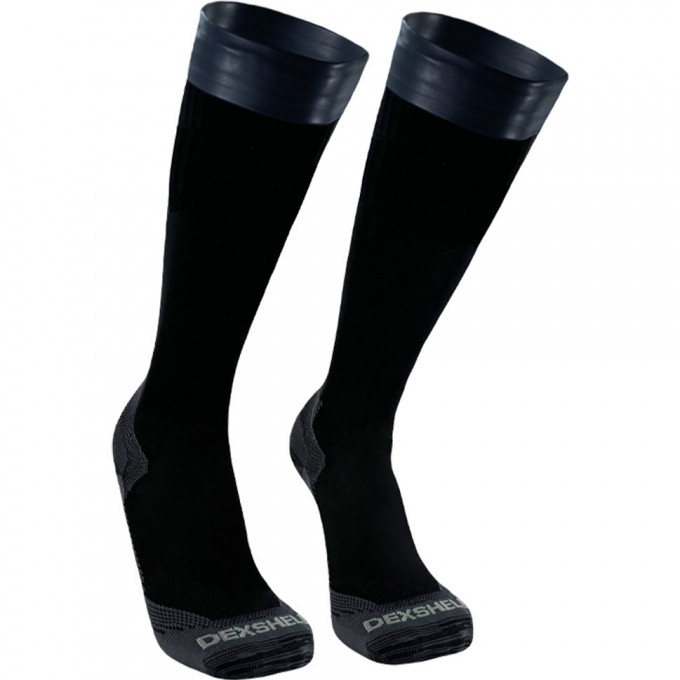 Водонепроницаемые носки DEXSHELL WADING PRO SOSKS черный/серый L (42-45) DS70606JBGL Водонепроницаемые носки DEXSHELL WADING PRO SOSKS черный/серый L (42-45) DS70606JBGL